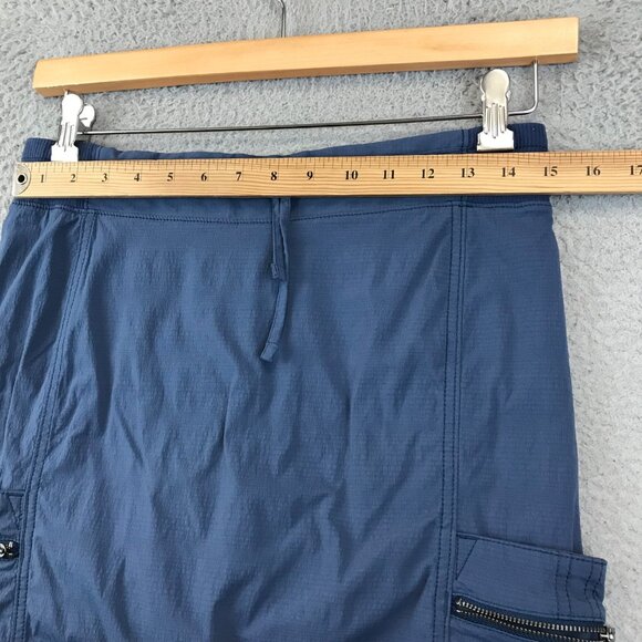 Women's ATHLETA Blue Athletic Activewear Skort W/ Waist Tie & Side Pockets Sz 8 - Picture 6 of 9